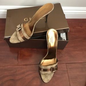 Gucci Sandal Slide Heels