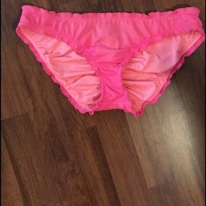 Victoria's Secret Ruffled Bottoms