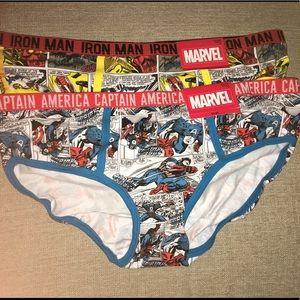 NWT Marvel panties