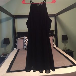 Black halter dress Black halter dress