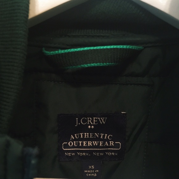 JCREW FOREST GREEN VEST - Picture 2 of 3