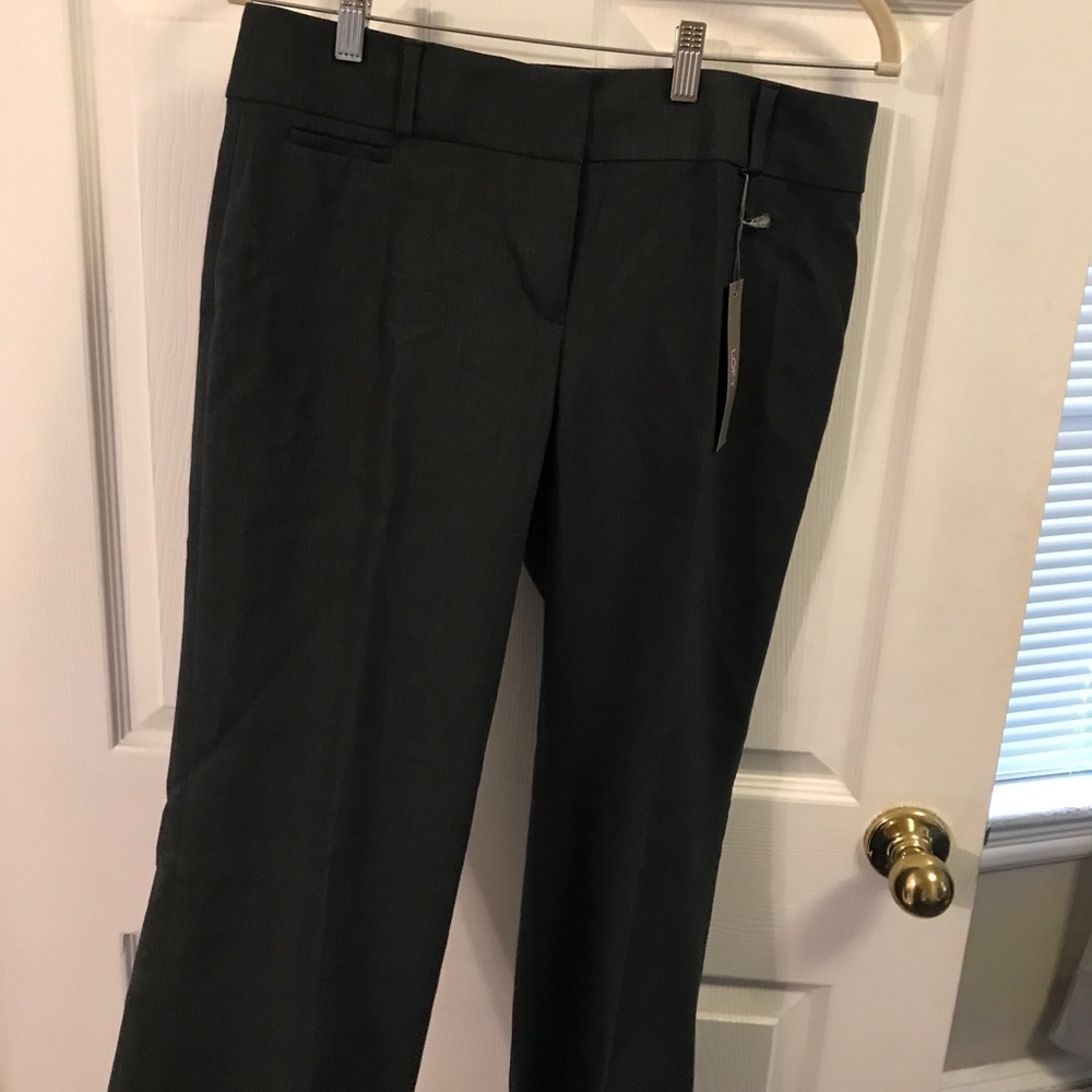 Ann Taylor Loft dark gray dress pants