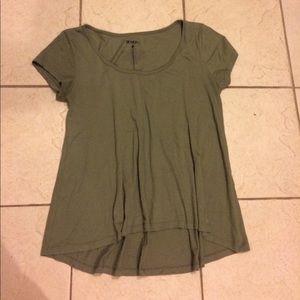 Olive green top
