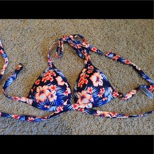 Victoria Secret PINK wrap bikini top NWOT