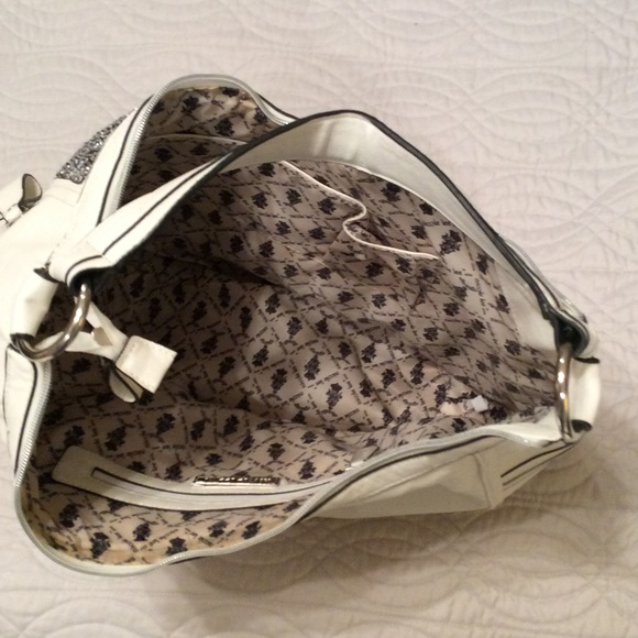 Black and white leather bag - Picture 7 of 7