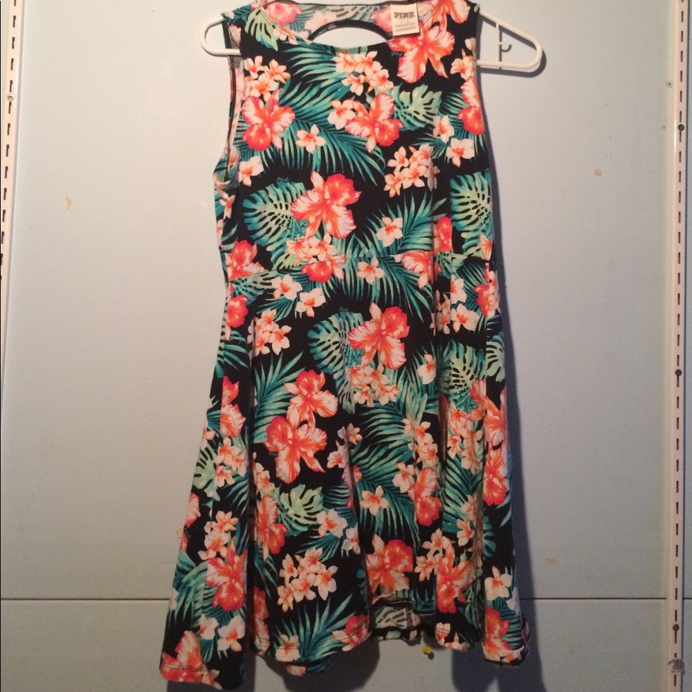 VS Pink Mini Skater Dress