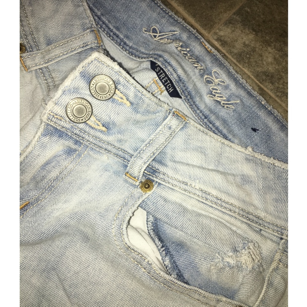 AE Light Cloud Wash Jeggings / Skinny Jeans
