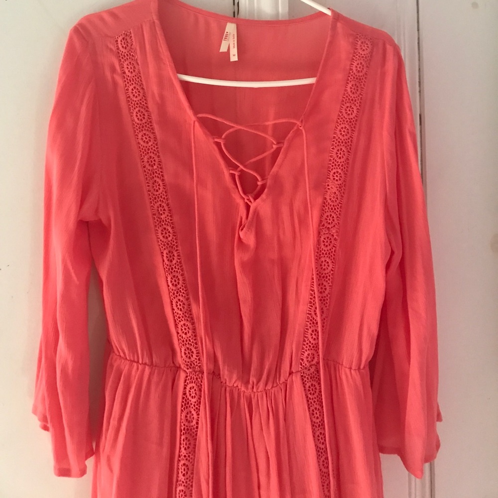 Woman's caged dress size medium