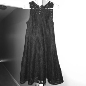 Dynamite boutique black lace dress