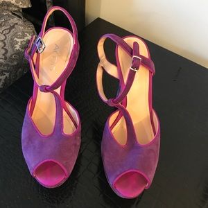 Woman high-heeled shoes