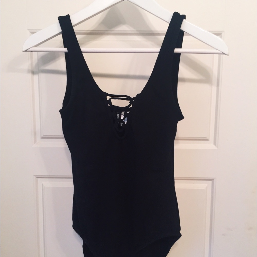 H&M BLACK BODYSUIT