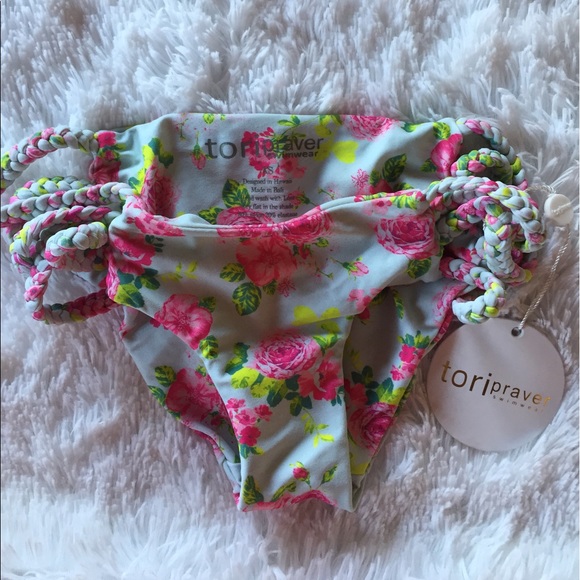 Tori Praver Casablanca Rose floral bikini set - Picture 4 of 7