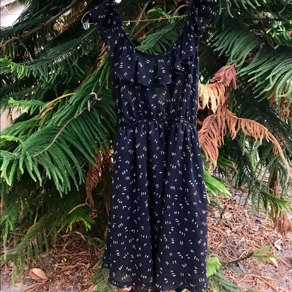 Black Sheer Dress - Picture 1 of 4