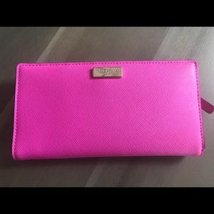 Kate Spade Hot Pink Wallet