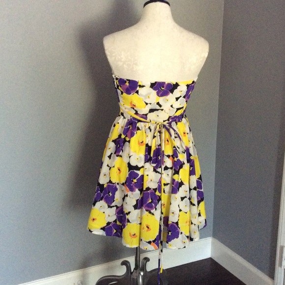 Forever 21 Strapless Floral Dress - Picture 3 of 6