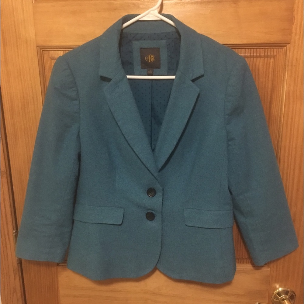 The Limited Blue Wool Blazer