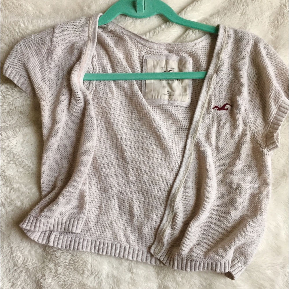 Hollister Cropped Cardigan