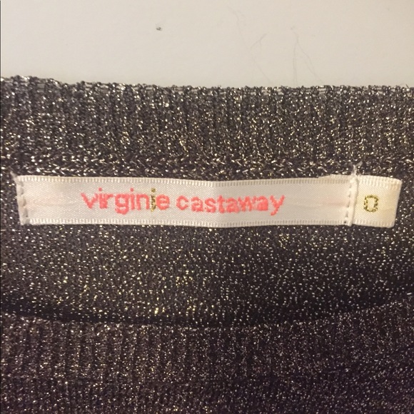 Virginie Castaway Bronze Metallic Sweater - Picture 3 of 4