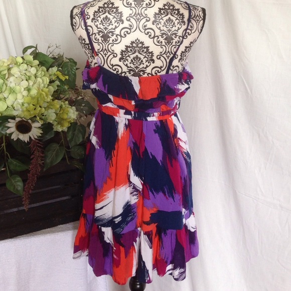 Paint Brush Vivid Summer Dress - Picture 3 of 6