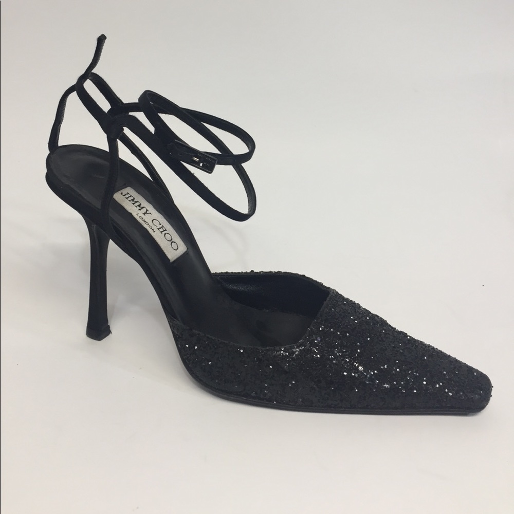 ( JIMMY CHOO ) Woman's  Glitter Heels 👠