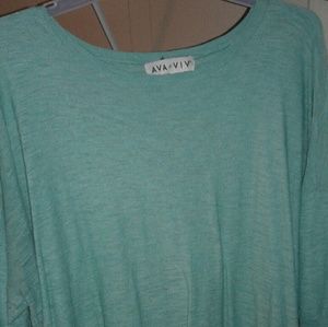 Ava and Viv 3/4 sleeve