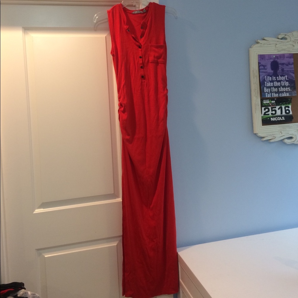 Athleta Red Dress