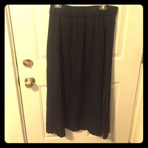 Missoni for Target Black Pleated Maxi Skirt