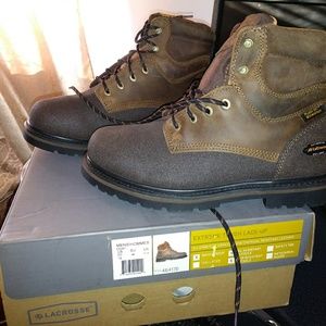 Lacrosse leather boots