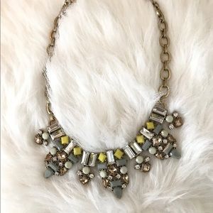 sparkly J. Crew statement piece necklace