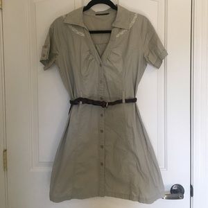 Tan Dress (Belt not included)