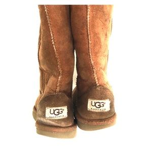tan high uggs