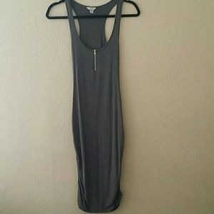 Guess gray fitted dress