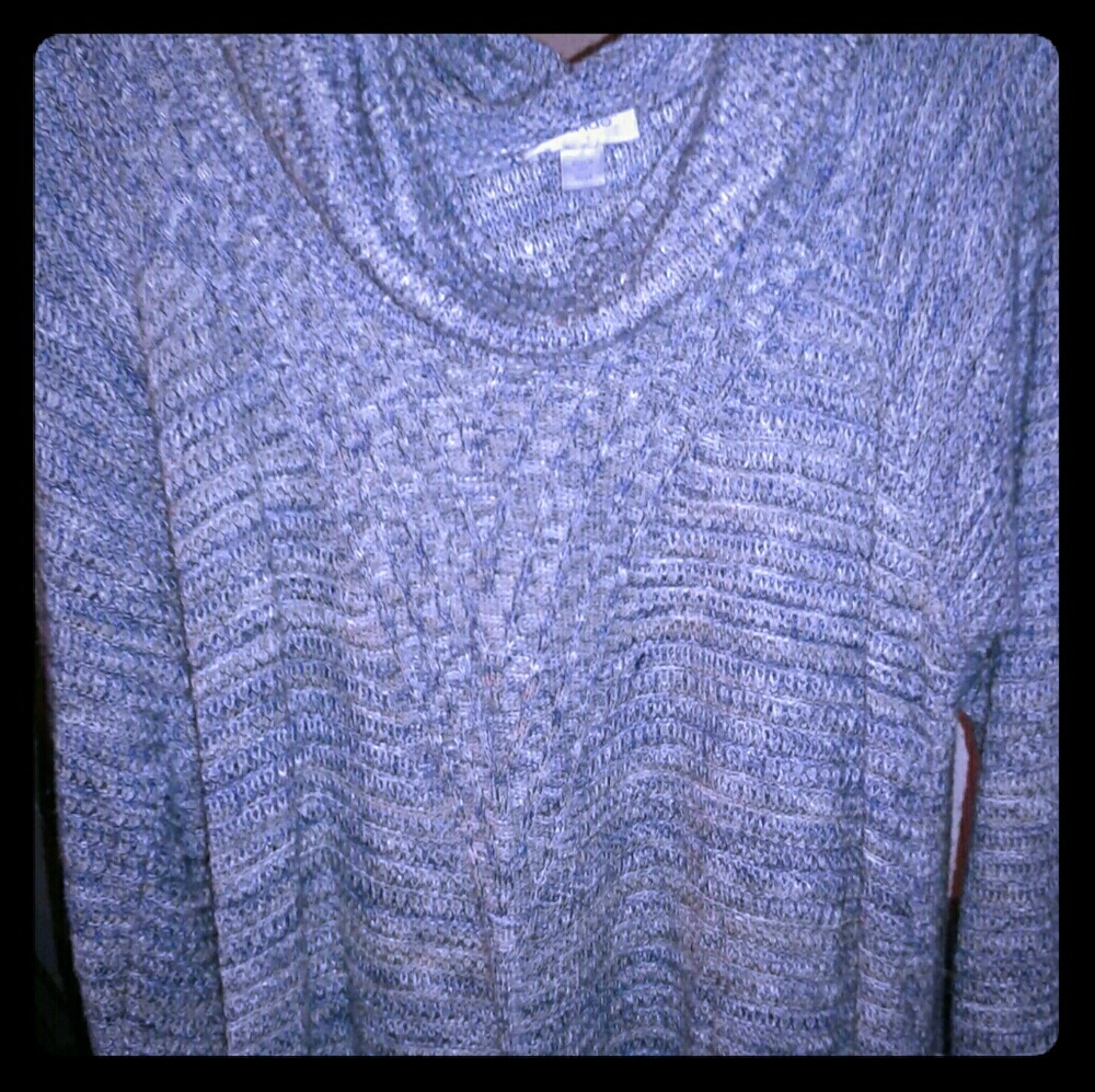 Cowl neck sweater