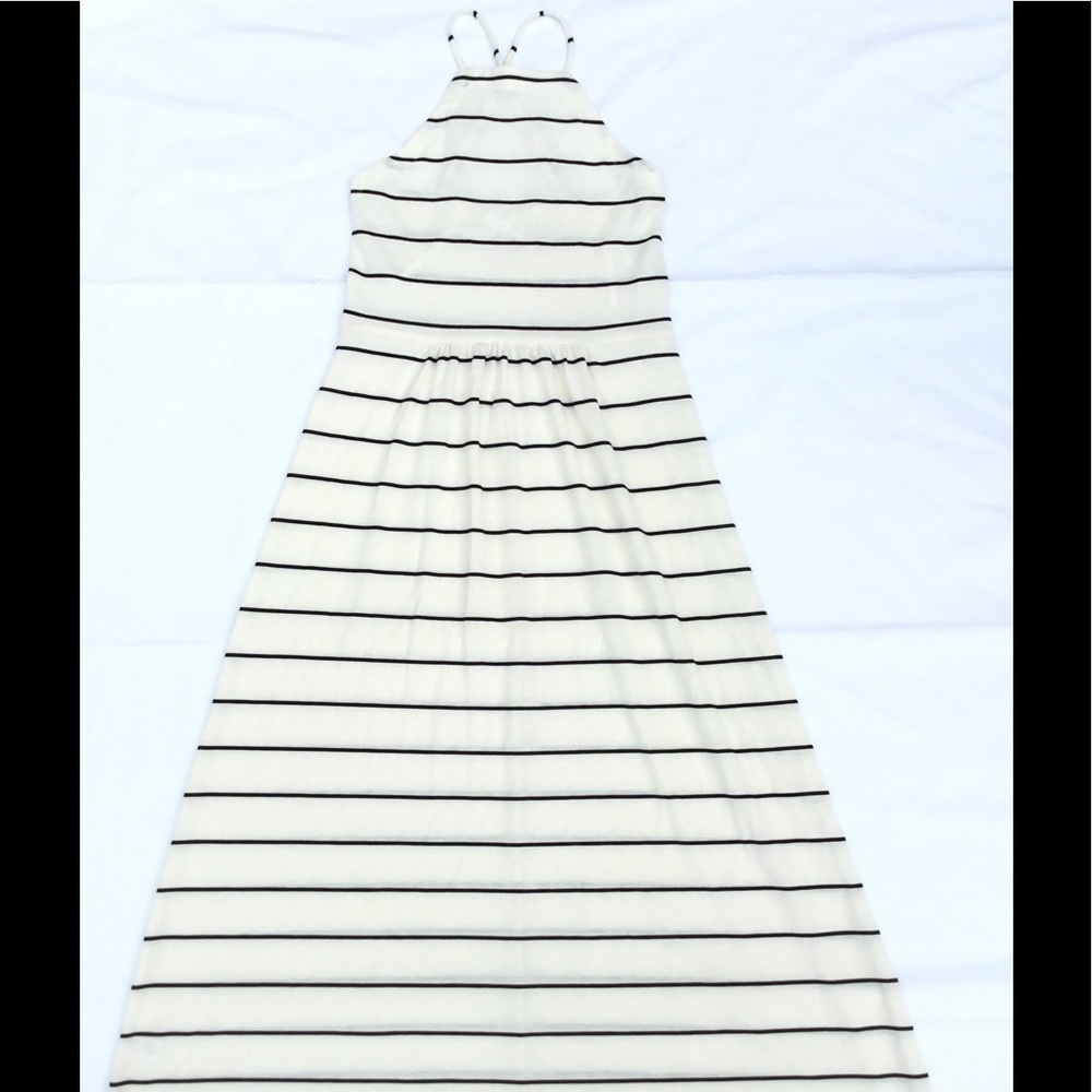 Lou & Grey striped maxi dress size XS