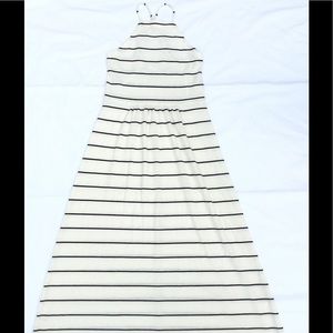Lou & Grey striped maxi dress size XS