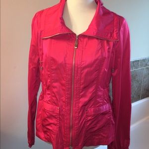 WHBM watermelon lightweight windbreaker