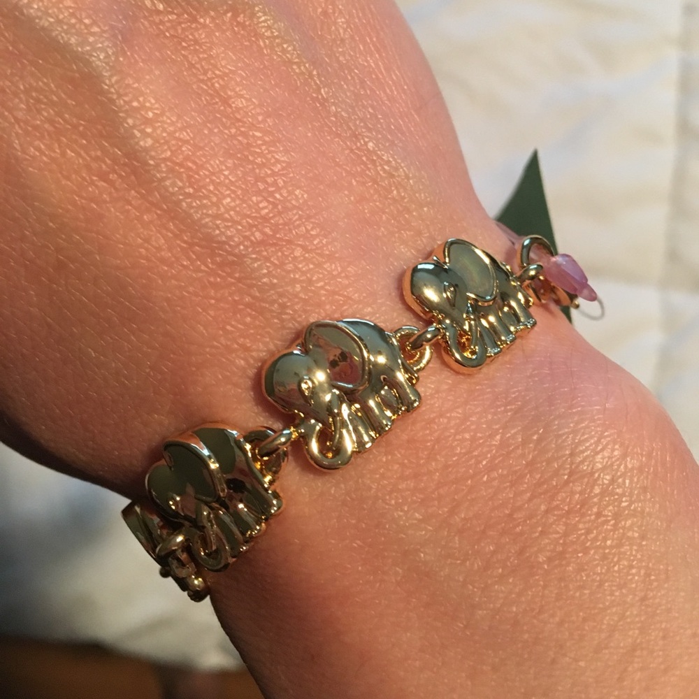 Lilly Pulitzer elephant bracelet