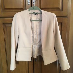 Topshop blush blazer