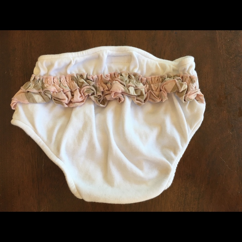 Burberry diaper cover
