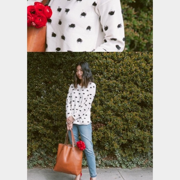 Banana Republic Tops - Banana Republic Fringe Dot Top