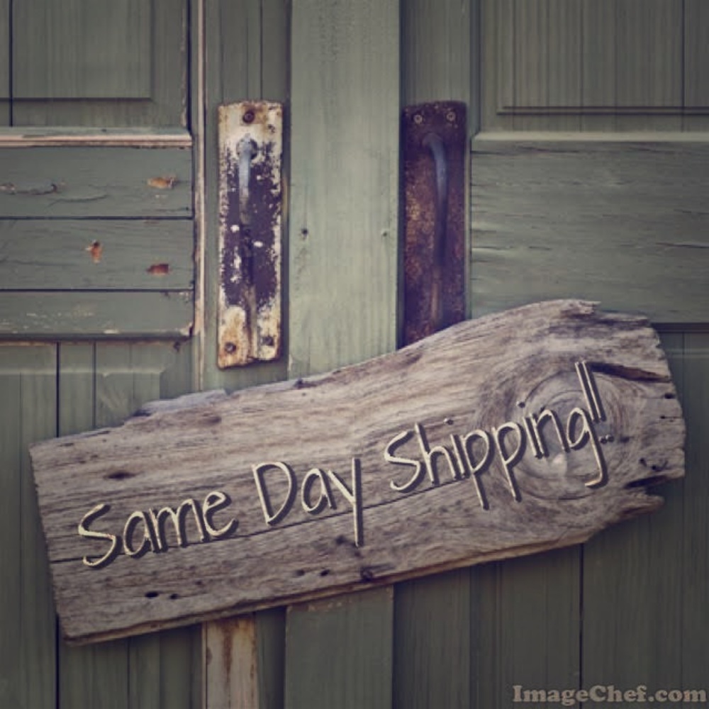 Same day shipping!