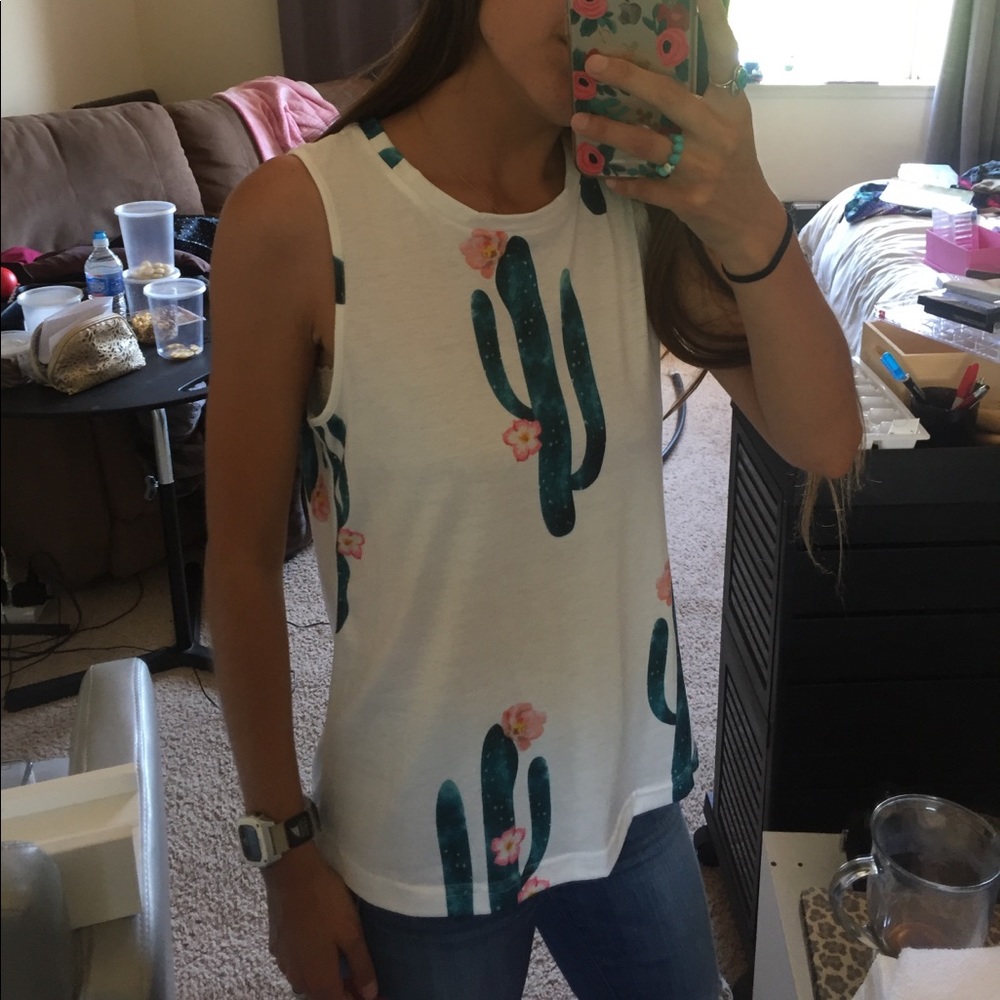 Brand new cactus tank top