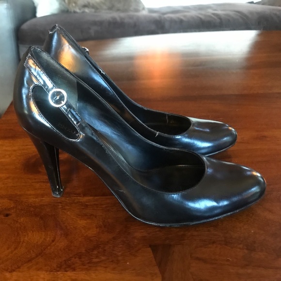 Enzo Angiolini black heels size 6.5 - Picture 1 of 1