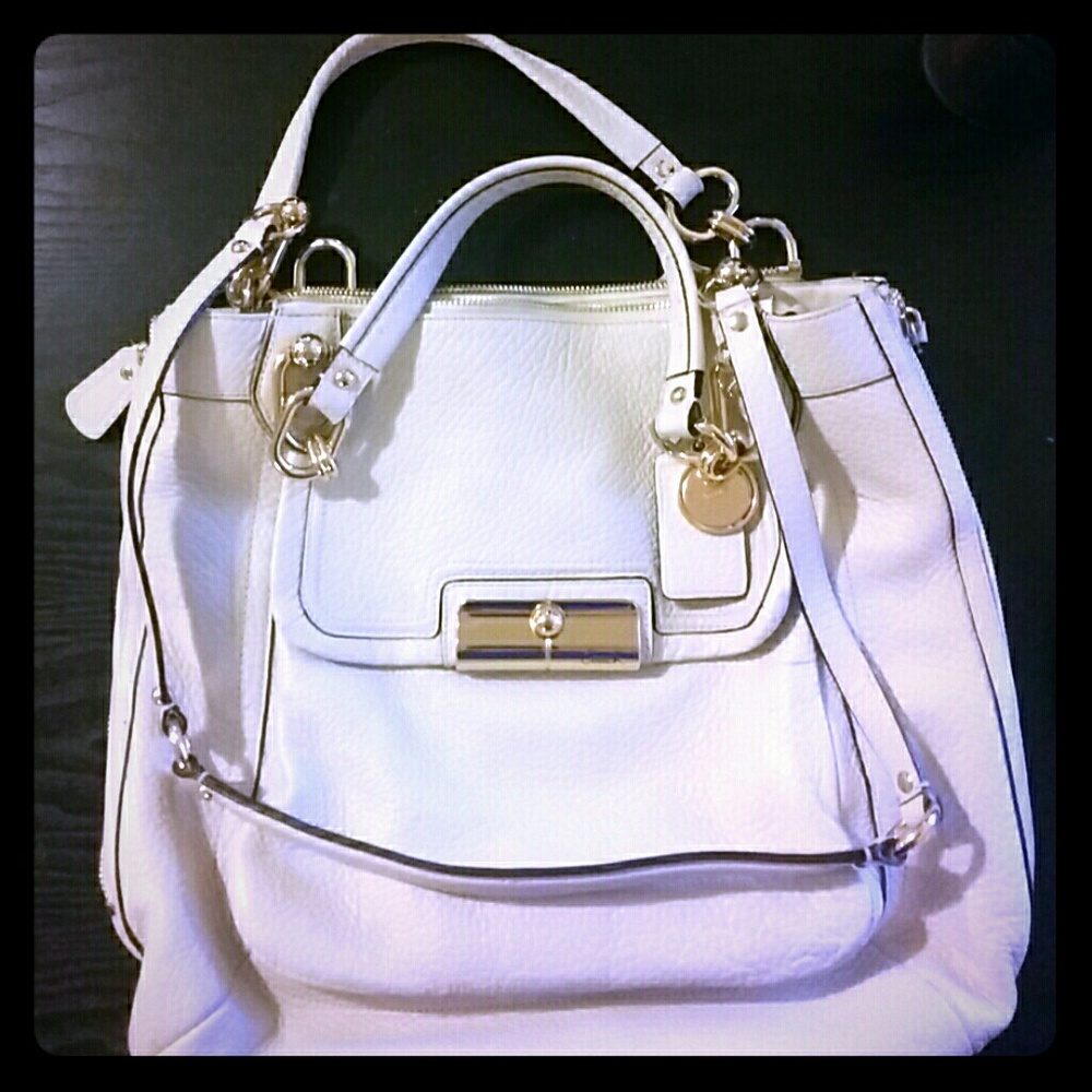 Coach Pebble Leather Hobo/Shoulder Bag