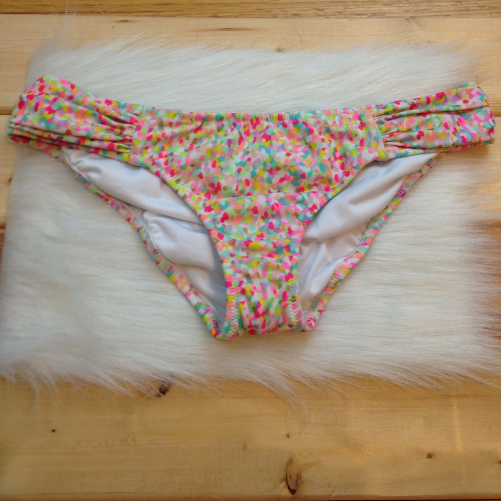 VS Bikini Bottoms Size XS Confetti