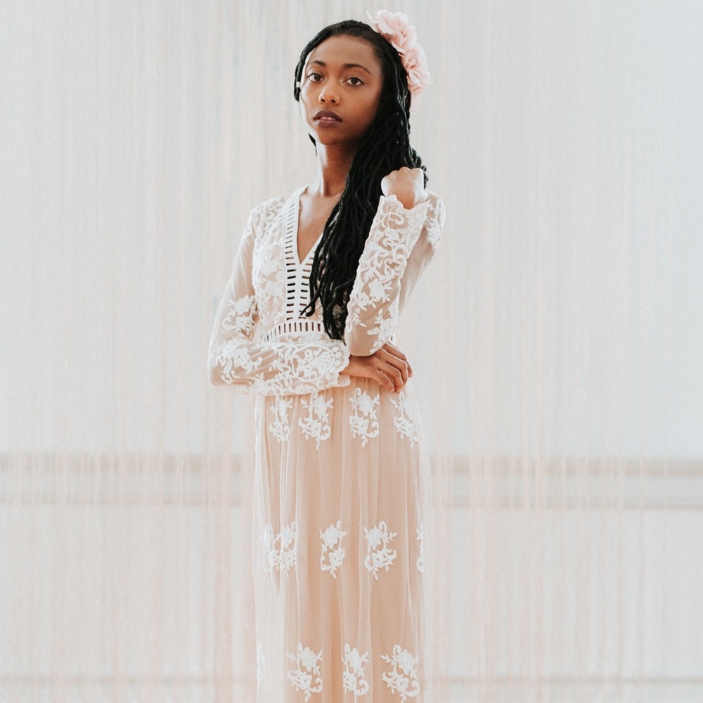 White Lace Dress