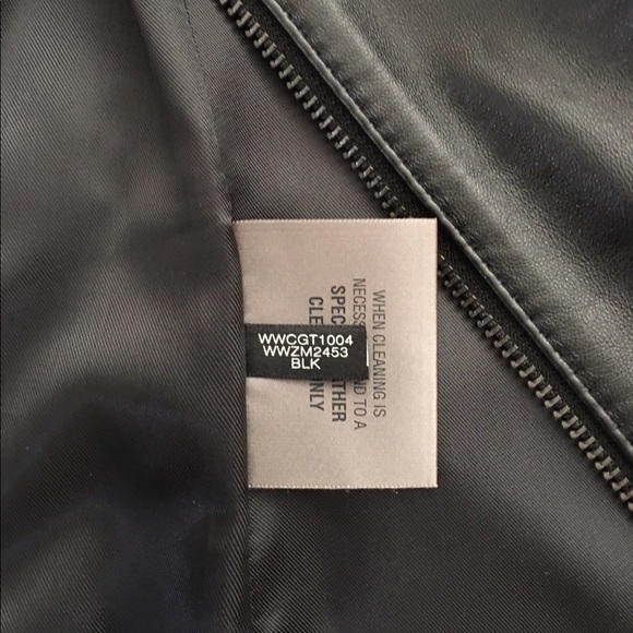 🆕✨ Leather Bomber Jacket - Picture 4 of 4