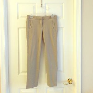 JCrew Khaki ankle crops