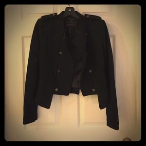 BCBG military style jacket