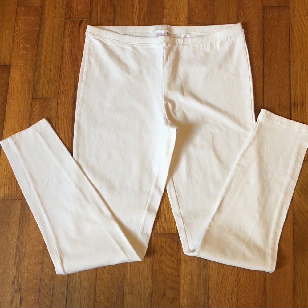 White leggings